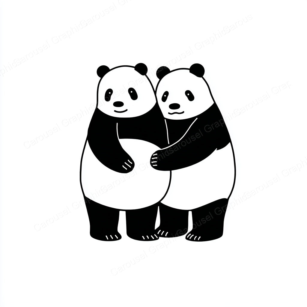 Panda Vector Graphic preview