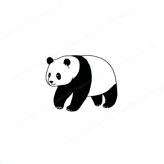 Panda Vector Graphic preview