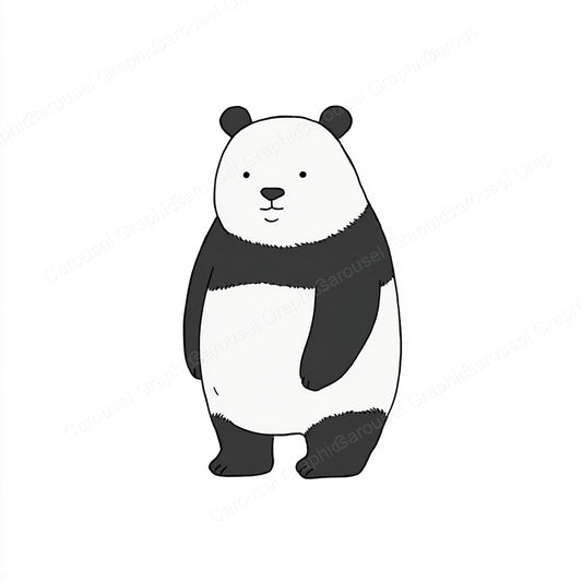 Panda Vector Graphic preview