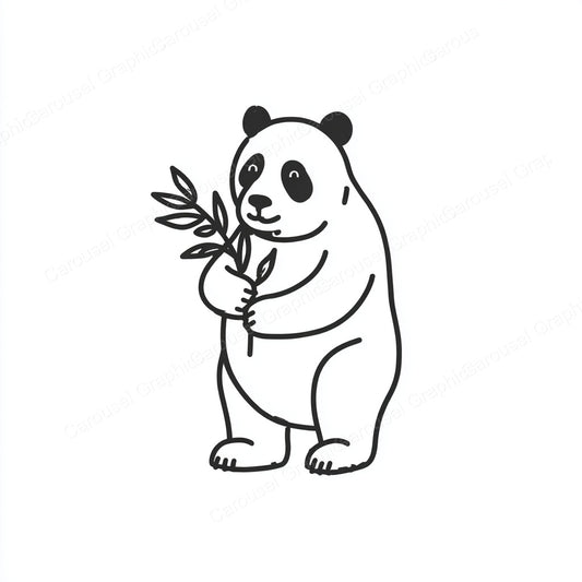 Panda Vector Graphic preview
