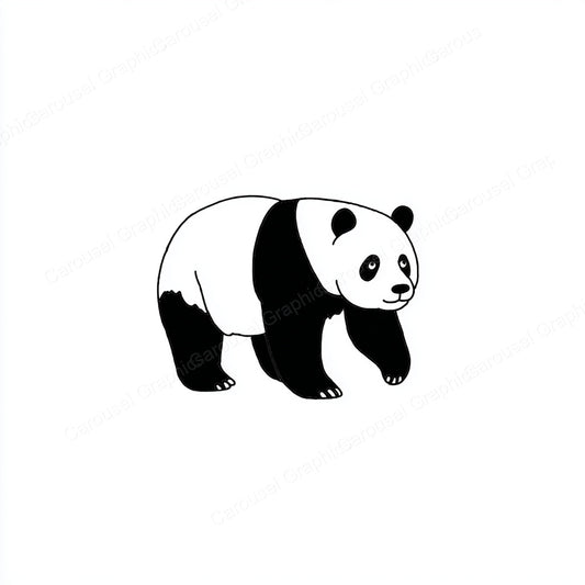 Panda Vector Graphic preview