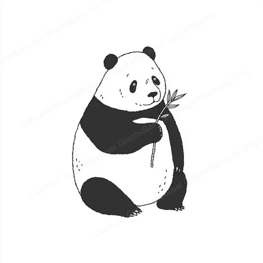 Panda Vector Graphic preview