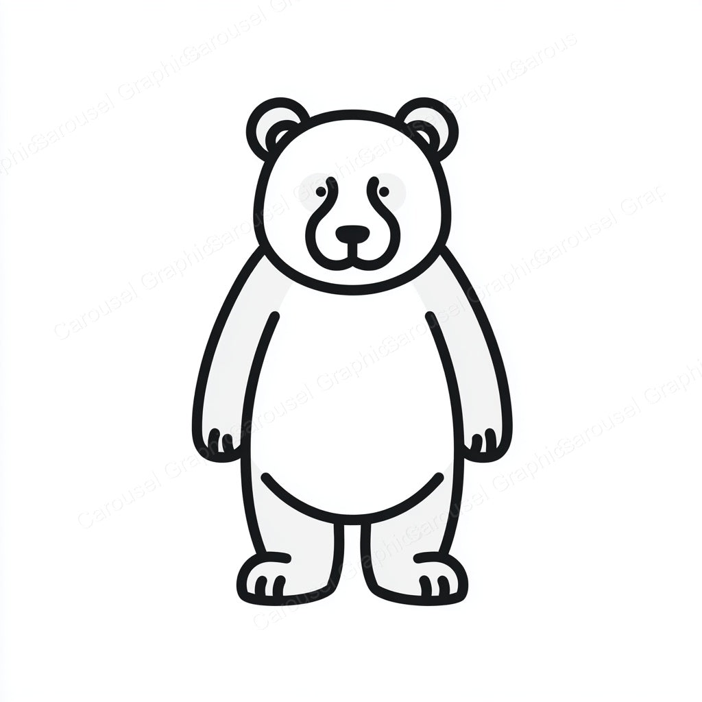 Panda Vector Graphic preview