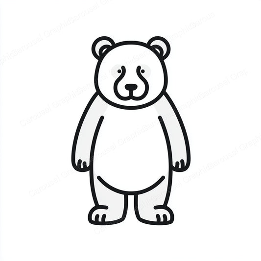 Panda Vector Graphic preview