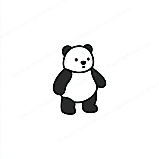Panda Vector Graphic preview
