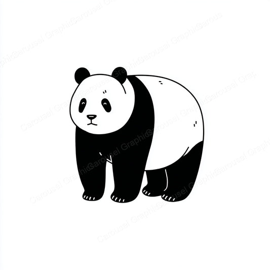 Panda Vector Graphic preview