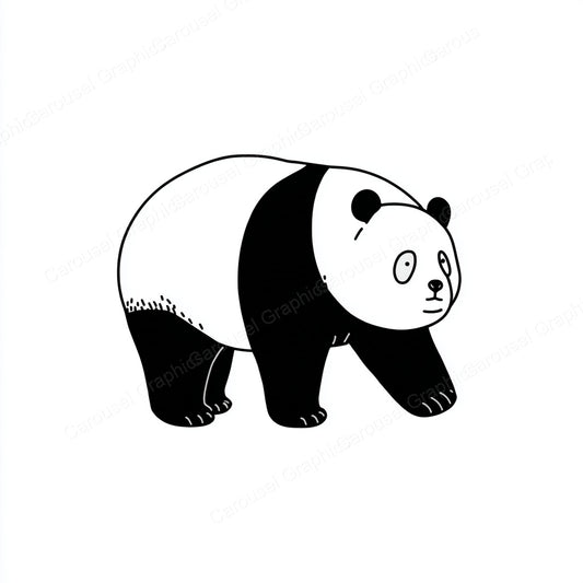 Panda Vector Graphic preview