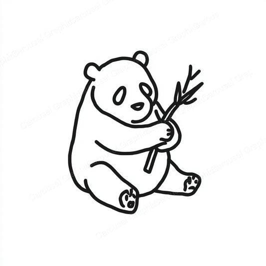 Panda Vector Graphic preview