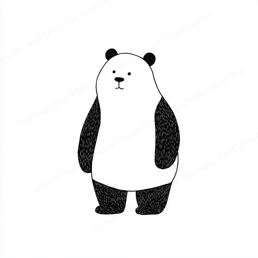Panda Vector Graphic preview