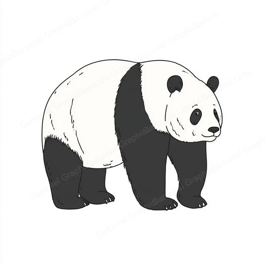 Panda Vector Graphic preview