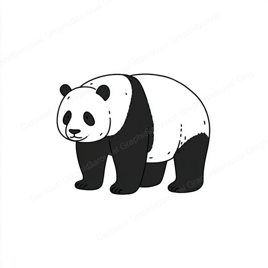 Panda Vector Graphic preview