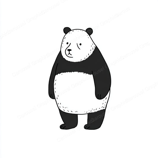 Panda Vector Graphic preview
