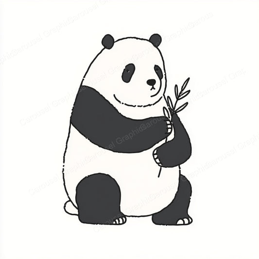 Panda Vector Graphic preview