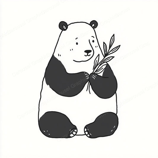 Panda Vector Graphic preview