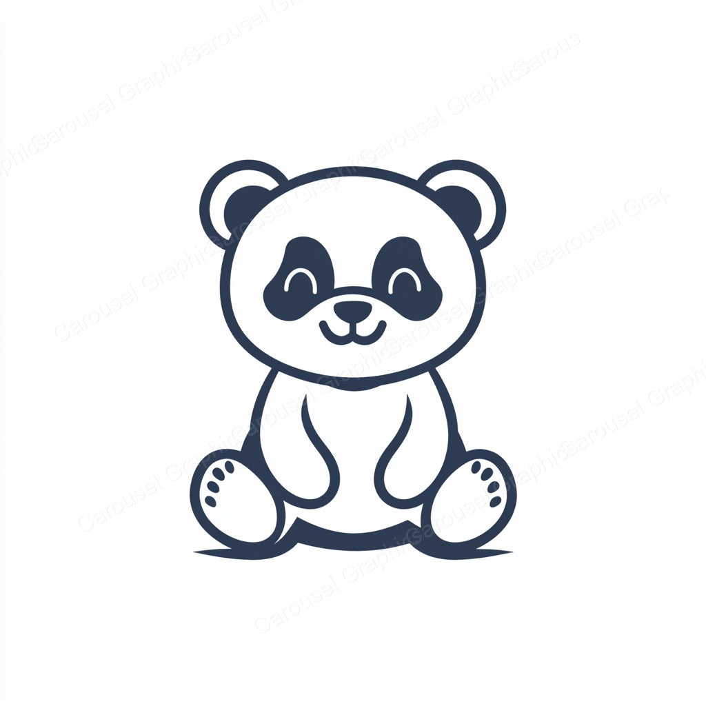 Panda Vector Graphic preview