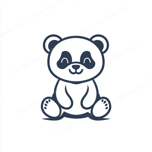 Panda Vector Graphic preview