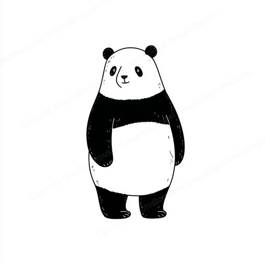 Panda Vector Graphic preview