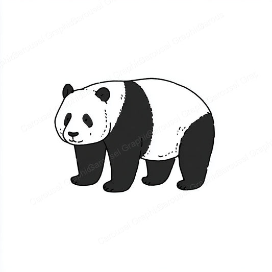 Panda Vector Graphic preview