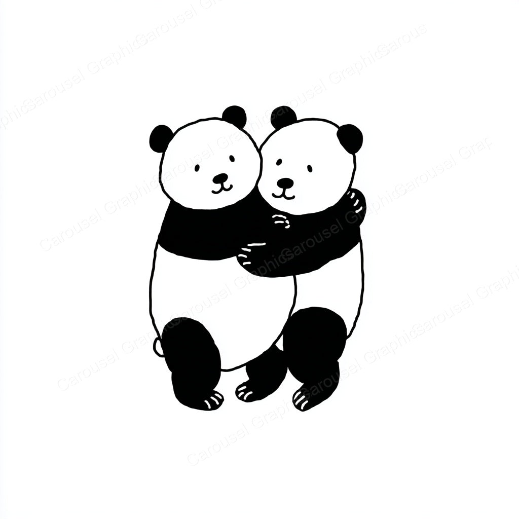 Panda Vector Graphic preview