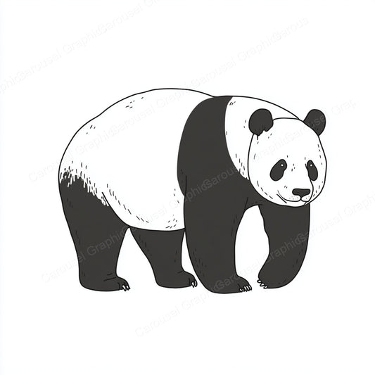 Panda Vector Graphic preview