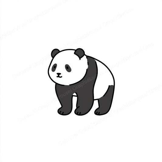 Panda Vector Graphic preview
