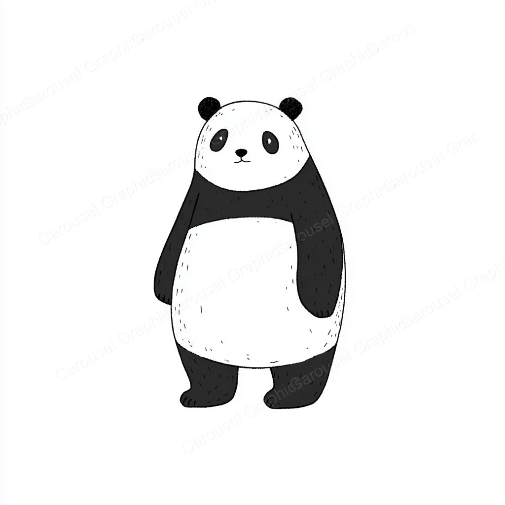 Panda Vector Graphic preview