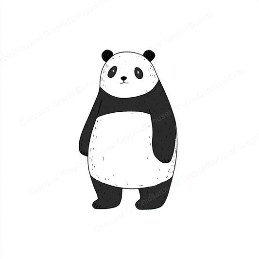 Panda Vector Graphic preview