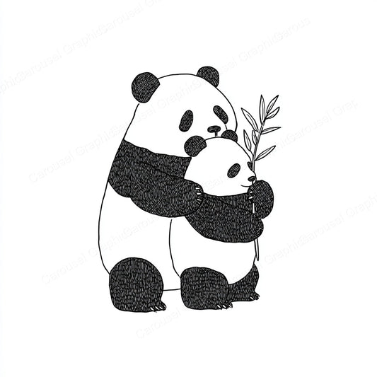 Panda Vector Graphic preview