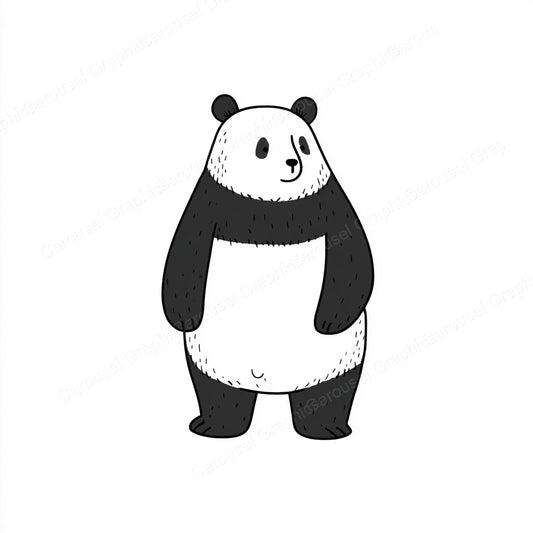 Panda Vector Graphic preview