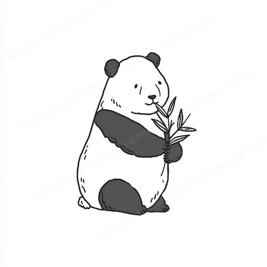 Panda Vector Graphic preview
