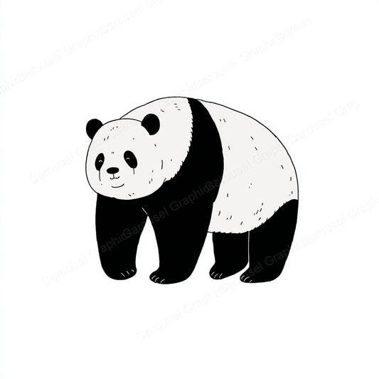 Panda Vector Graphic preview