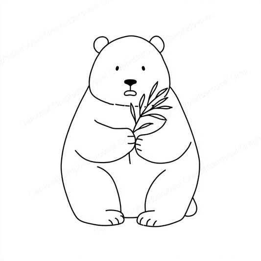 Panda Vector Graphic preview