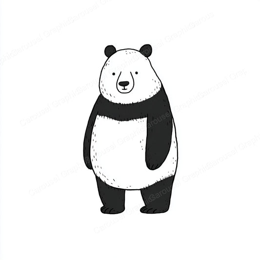 Panda Vector Graphic preview