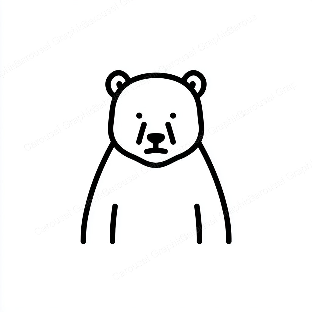 Panda Vector Graphic preview