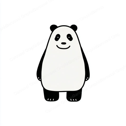 Panda Vector Graphic preview