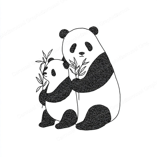 Panda Vector Graphic preview