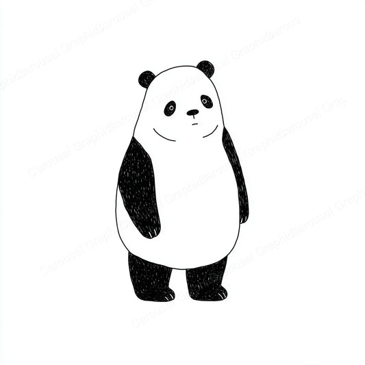 Panda Vector Graphic preview