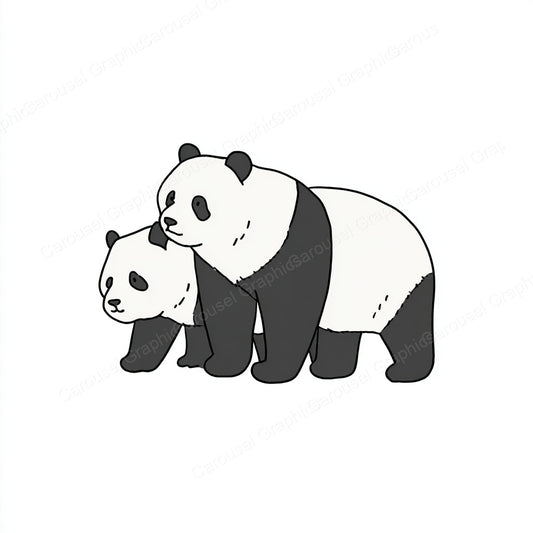Panda Vector Graphic preview