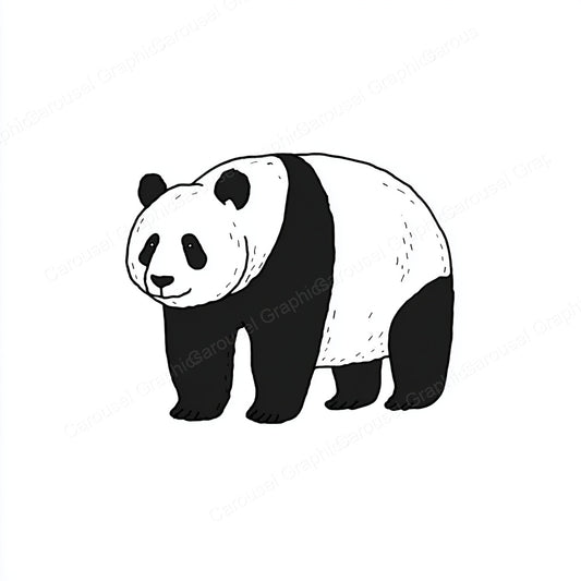 Panda Vector Graphic preview