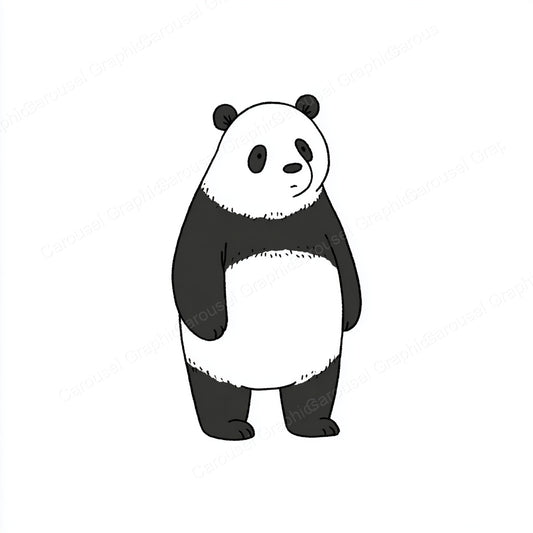 Panda Vector Graphic preview