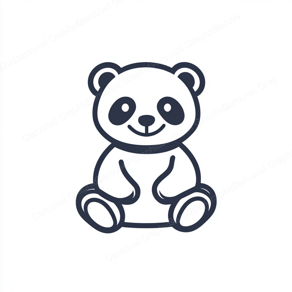 Panda Vector Graphic preview