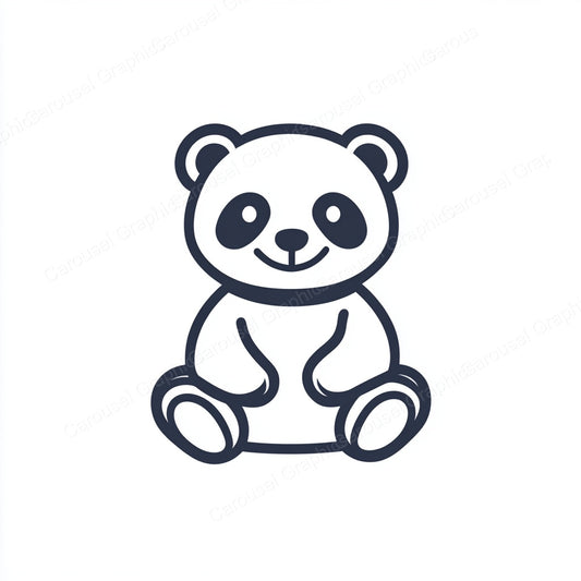 Panda Vector Graphic preview