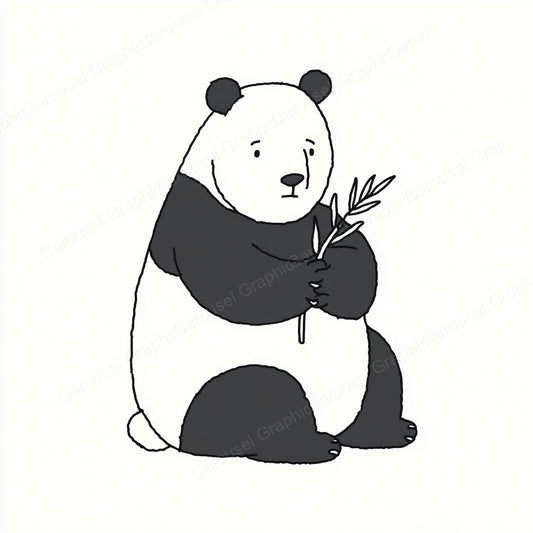 Panda Vector Graphic preview