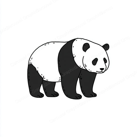 Panda Vector Graphic preview