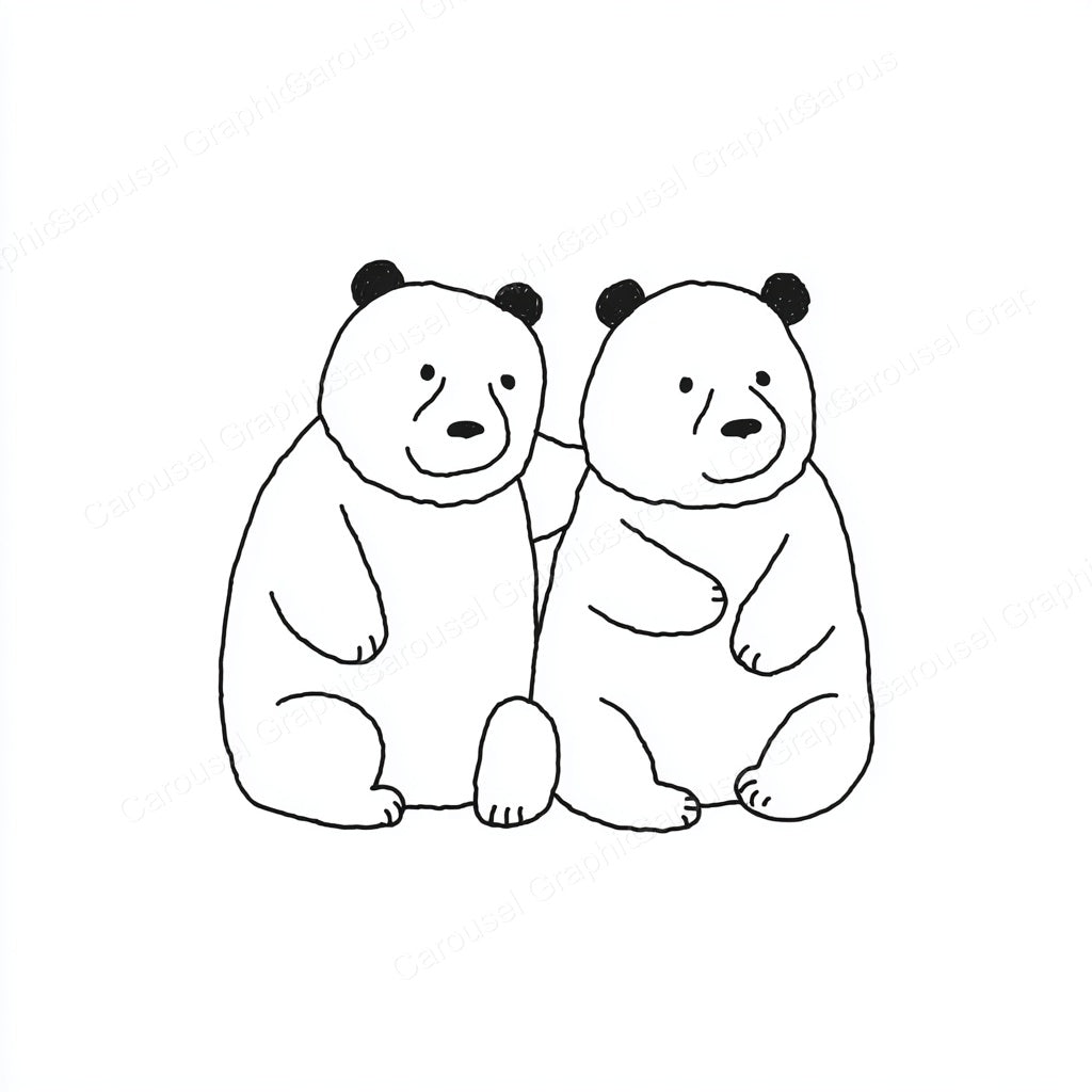 Panda Vector Graphic preview