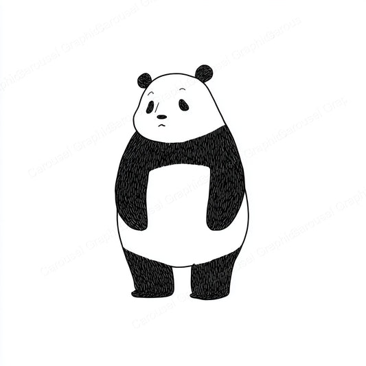 Panda Vector Graphic preview
