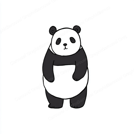 Panda Vector Graphic preview
