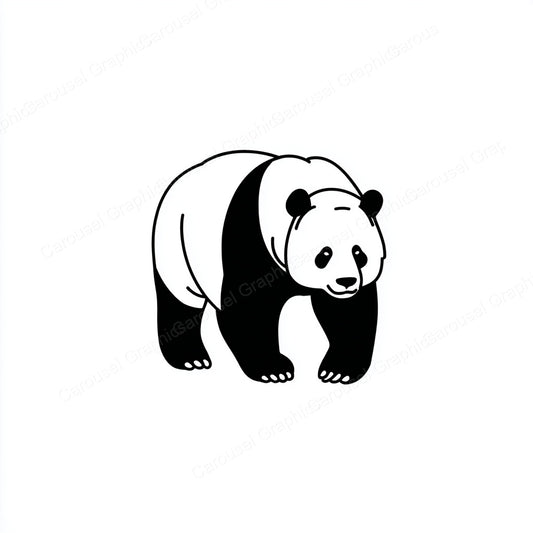 Panda Vector Graphic preview