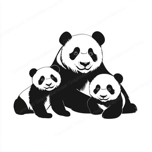 Panda Vector Graphic preview