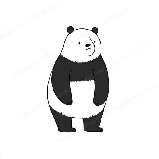 Panda Vector Graphic preview